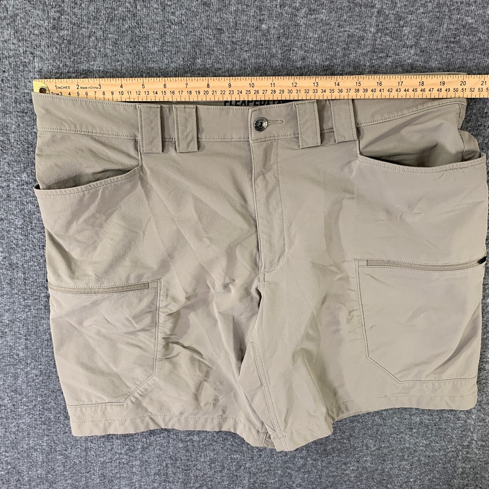 Duluth Flexpedition Shorts Men 40x9 Relaxed Fit Brown Hiking Outdoor Utility - Picture 4 of 9